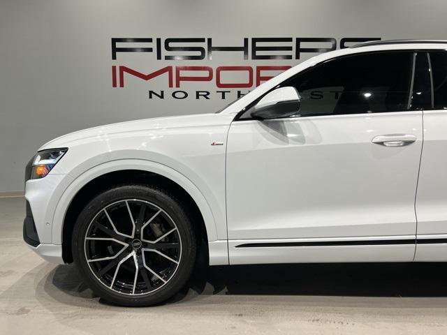 used 2021 Audi Q8 car, priced at $47,850