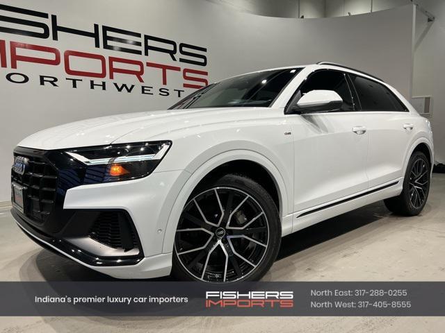 used 2021 Audi Q8 car, priced at $47,850