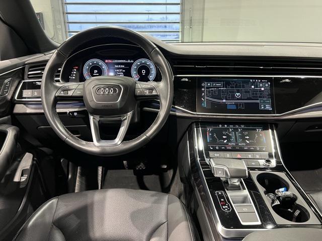 used 2021 Audi Q8 car, priced at $47,850