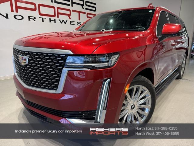 used 2021 Cadillac Escalade ESV car, priced at $55,850
