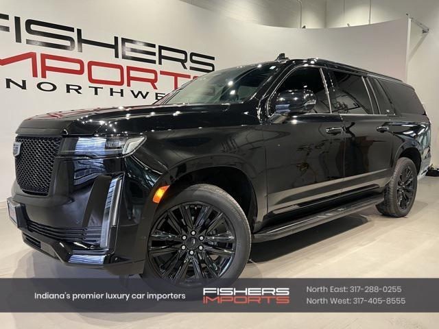 used 2021 Cadillac Escalade ESV car, priced at $75,850