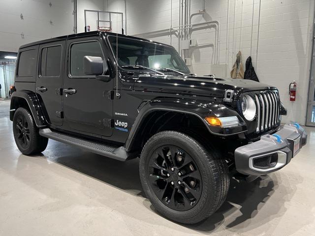 used 2022 Jeep Wrangler Unlimited 4xe car, priced at $32,850