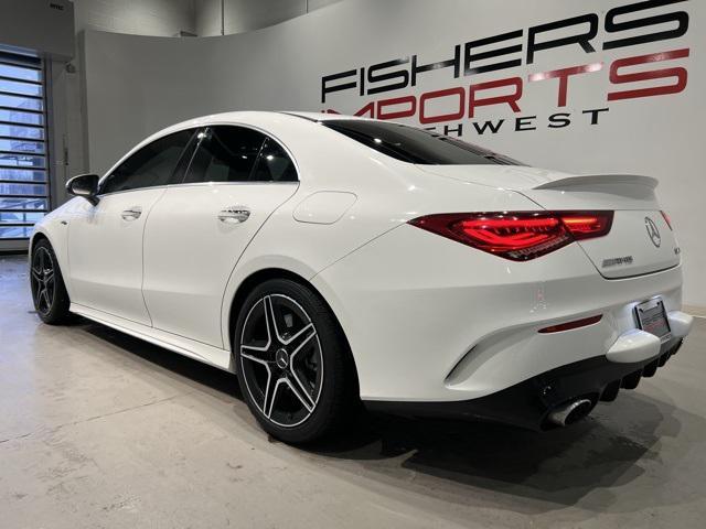 used 2021 Mercedes-Benz AMG CLA 35 car, priced at $36,421