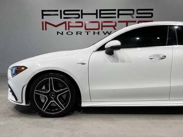 used 2021 Mercedes-Benz AMG CLA 35 car, priced at $36,421