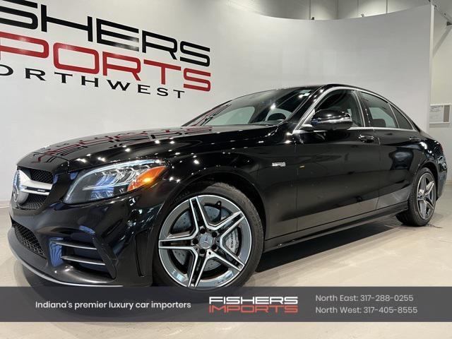 used 2020 Mercedes-Benz AMG C 43 car, priced at $43,750