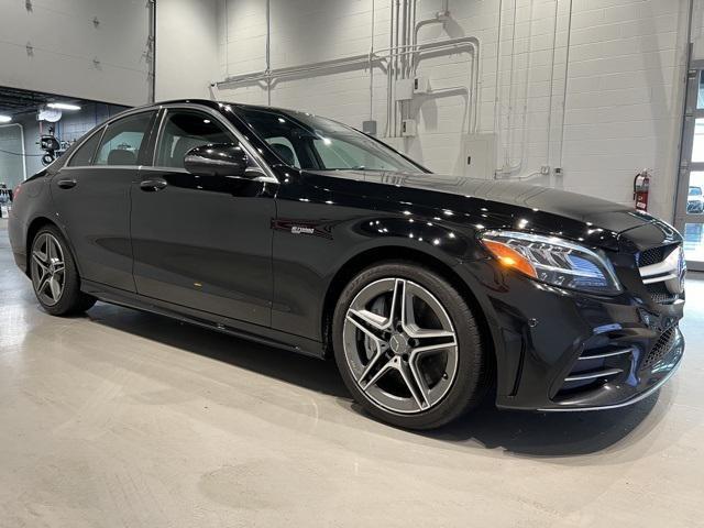 used 2020 Mercedes-Benz AMG C 43 car, priced at $43,489