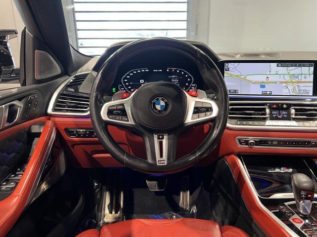 used 2021 BMW X6 M car, priced at $76,850