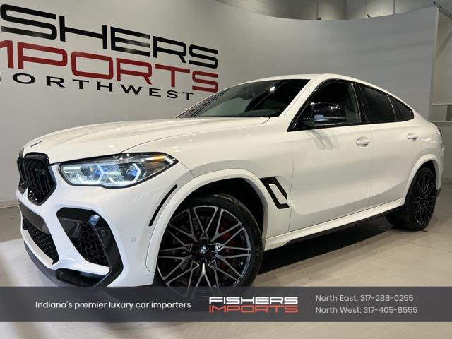 used 2021 BMW X6 M car, priced at $76,850