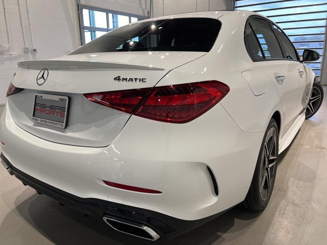 used 2022 Mercedes-Benz C-Class car, priced at $39,850