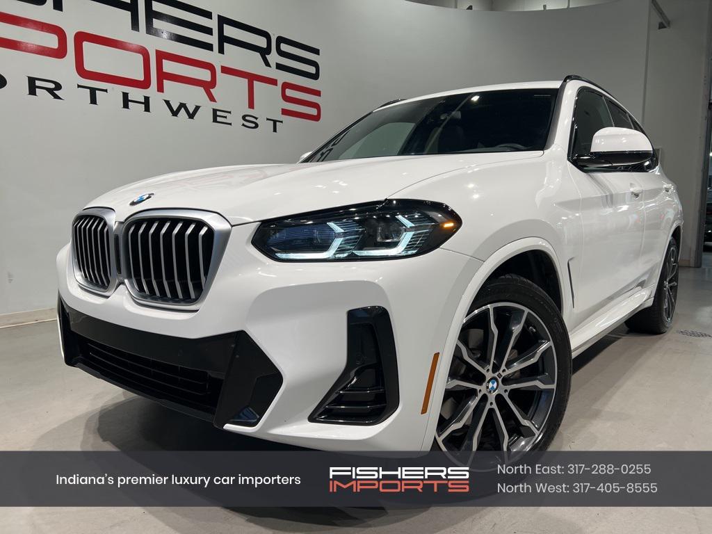 used 2022 BMW X3 car, priced at $31,850