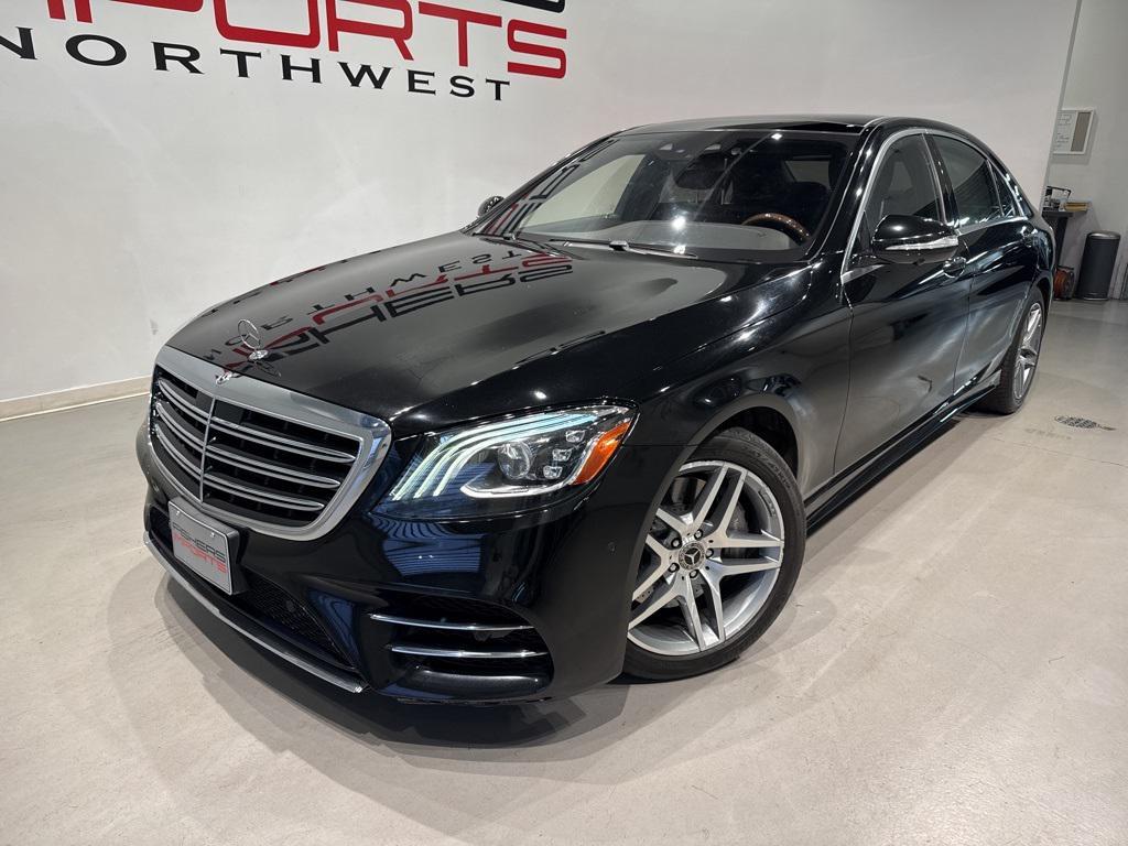 used 2018 Mercedes-Benz S-Class car, priced at $35,200