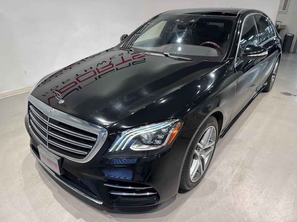used 2018 Mercedes-Benz S-Class car, priced at $35,200