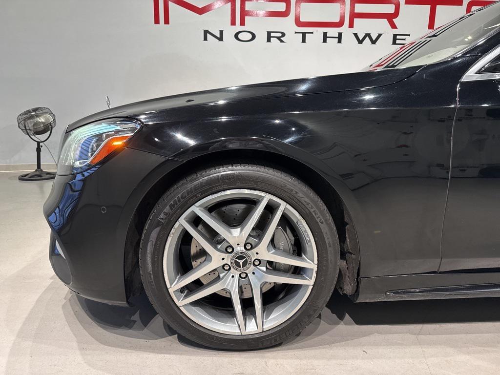used 2018 Mercedes-Benz S-Class car, priced at $35,200