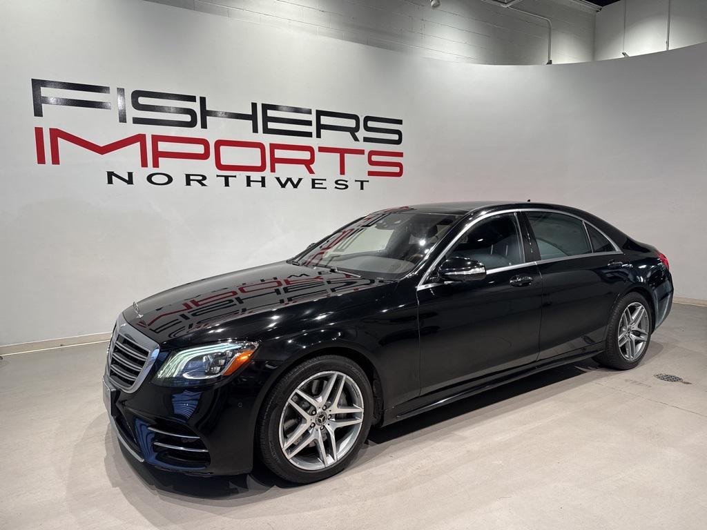 used 2018 Mercedes-Benz S-Class car, priced at $35,200