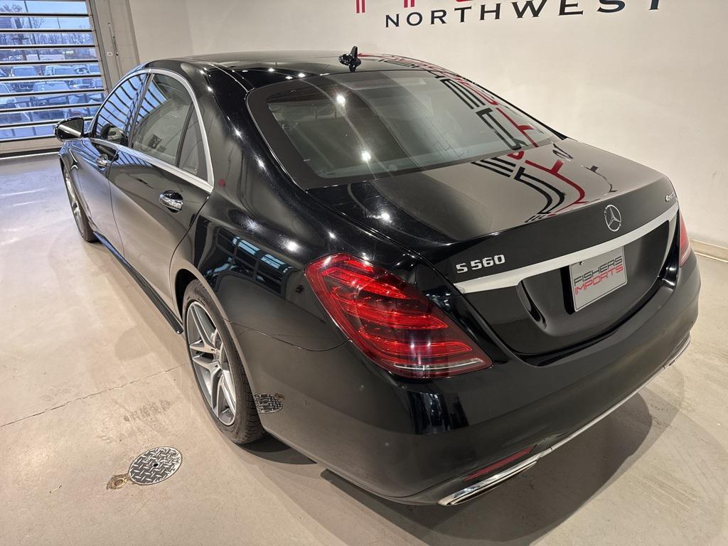 used 2018 Mercedes-Benz S-Class car, priced at $35,200