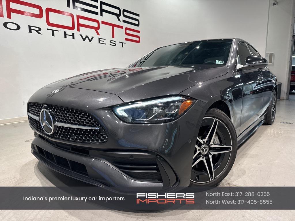 used 2023 Mercedes-Benz C-Class car, priced at $35,500