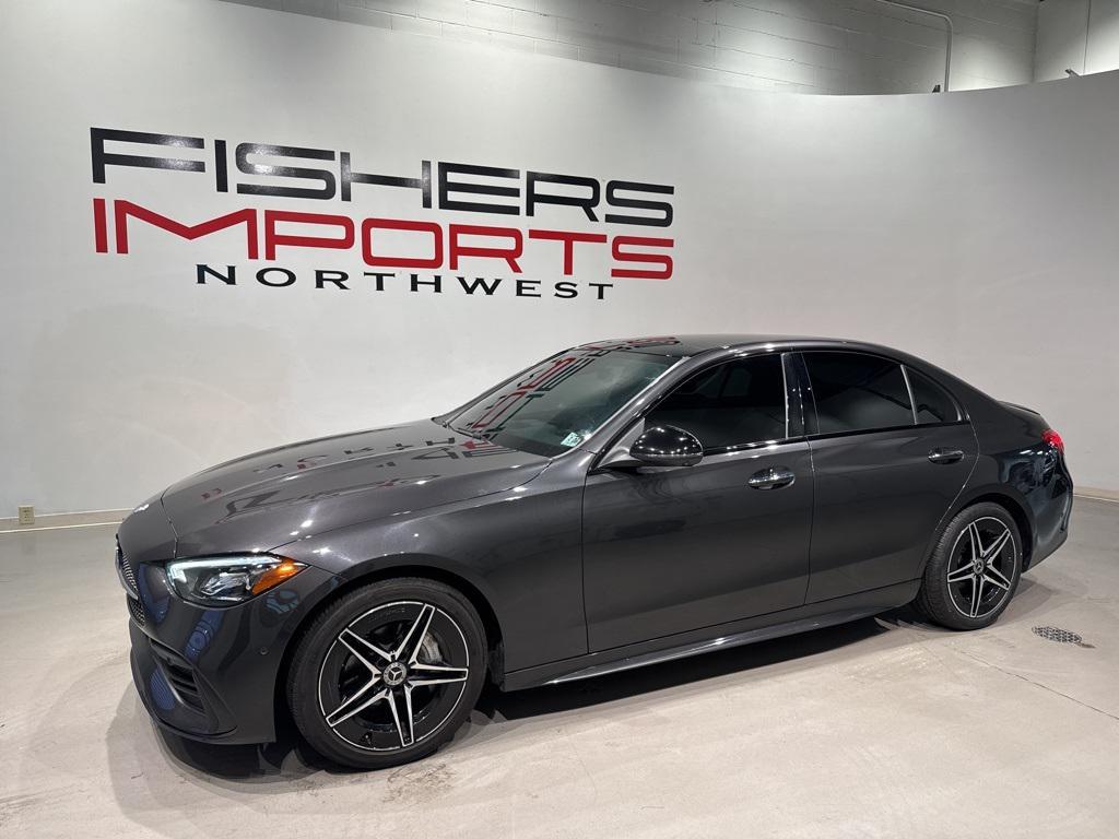 used 2023 Mercedes-Benz C-Class car, priced at $35,500