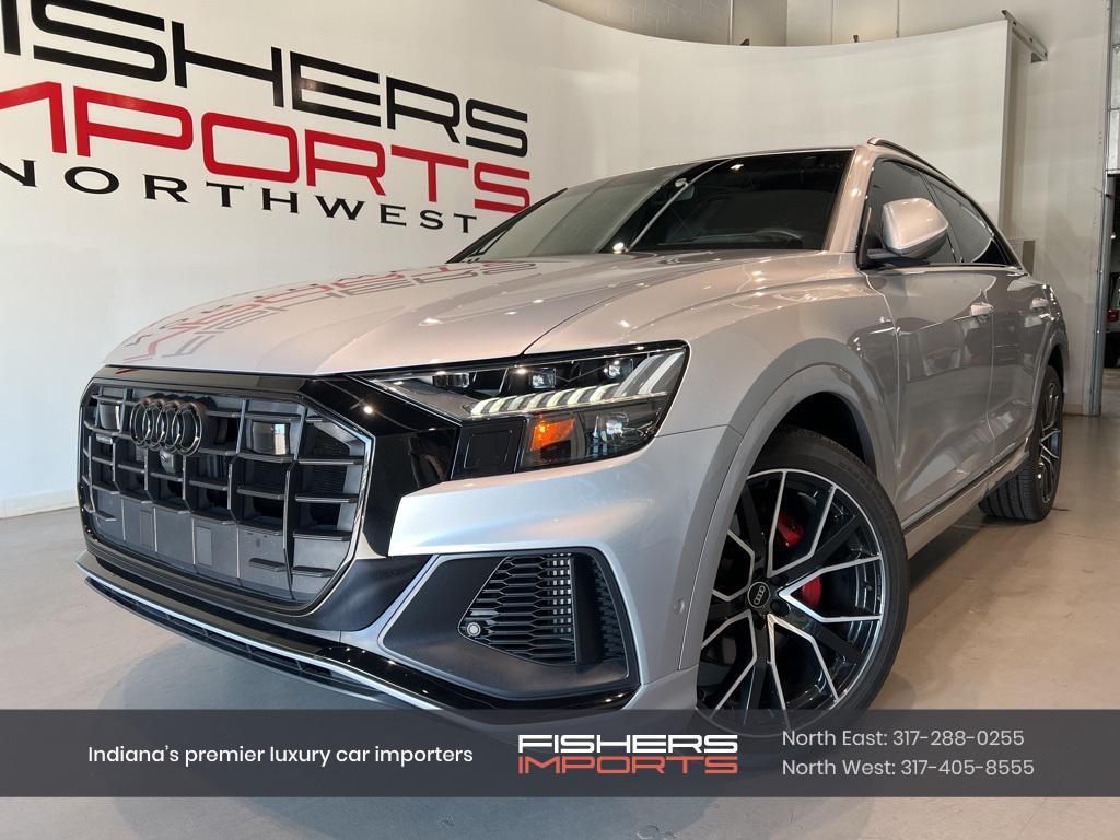 used 2021 Audi Q8 car, priced at $45,850