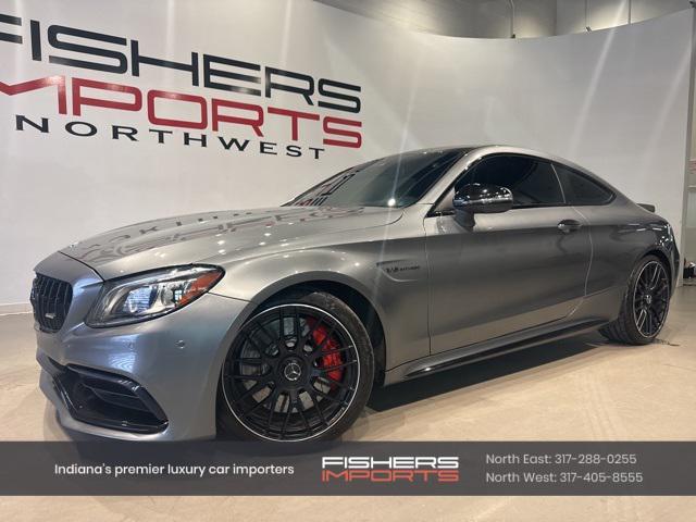 used 2021 Mercedes-Benz AMG C 63 car, priced at $58,850