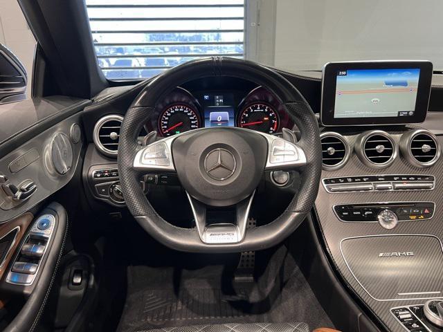 used 2017 Mercedes-Benz AMG C 63 car, priced at $46,994