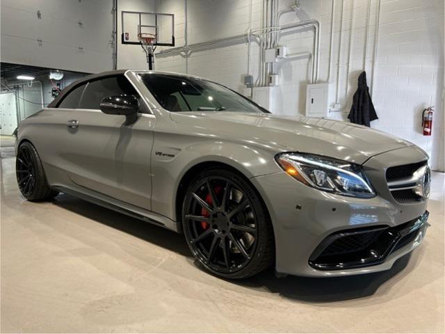 used 2017 Mercedes-Benz AMG C 63 car, priced at $46,994