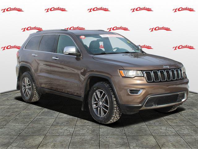 used 2017 Jeep Grand Cherokee car, priced at $13,215