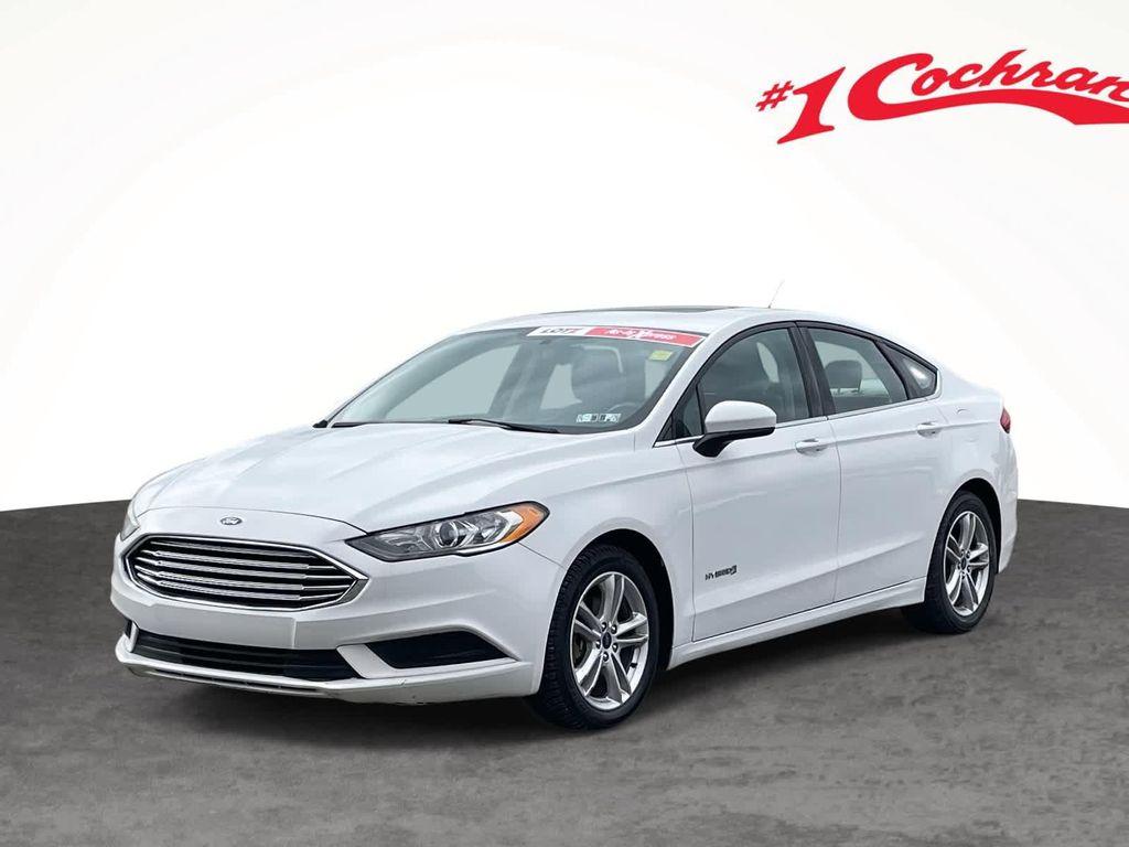 used 2018 Ford Fusion Hybrid car, priced at $8,591