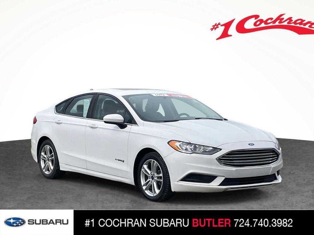 used 2018 Ford Fusion Hybrid car, priced at $8,591