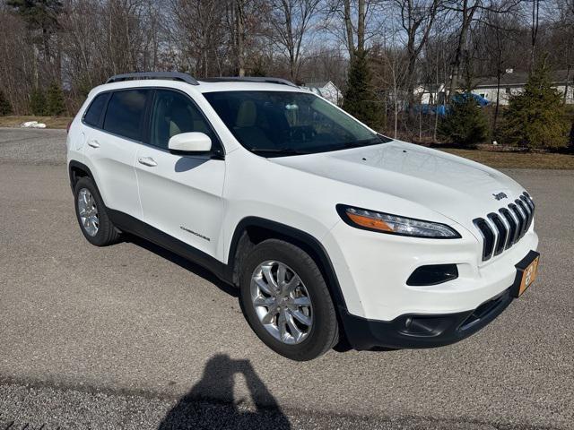 used 2017 Jeep Cherokee car, priced at $18,500