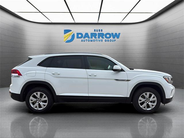 used 2021 Volkswagen Atlas Cross Sport car, priced at $19,497