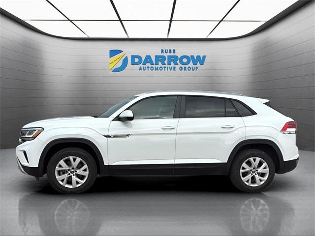 used 2021 Volkswagen Atlas Cross Sport car, priced at $19,497