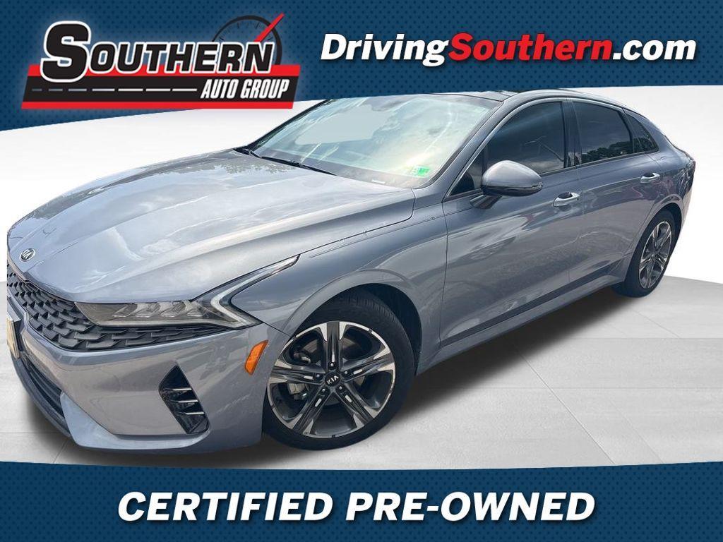 used 2021 Kia K5 car, priced at $28,400
