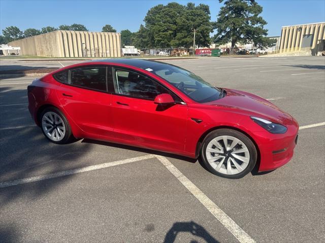 used 2023 Tesla Model 3 car, priced at $25,997