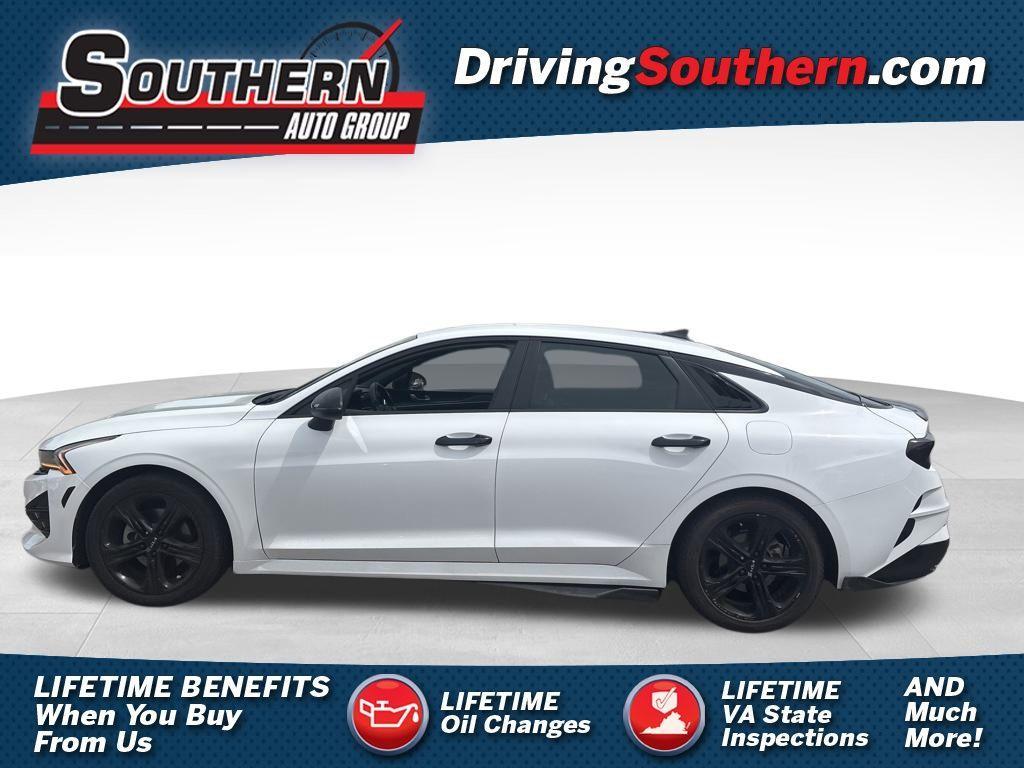 used 2022 Kia K5 car, priced at $22,500