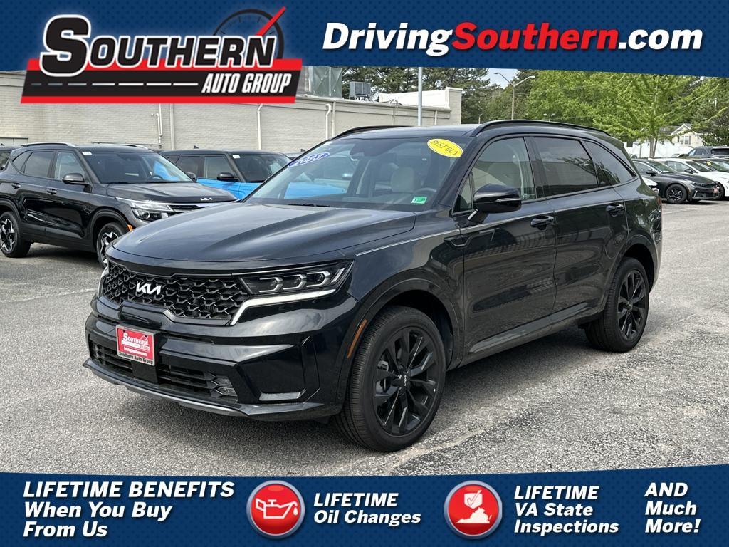 used 2023 Kia Sorento car, priced at $34,000