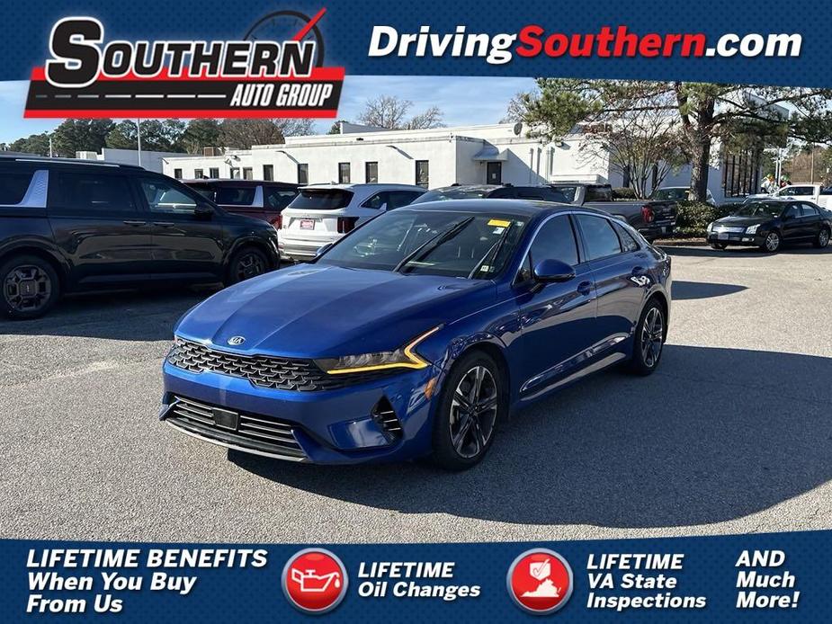 used 2021 Kia K5 car, priced at $22,998