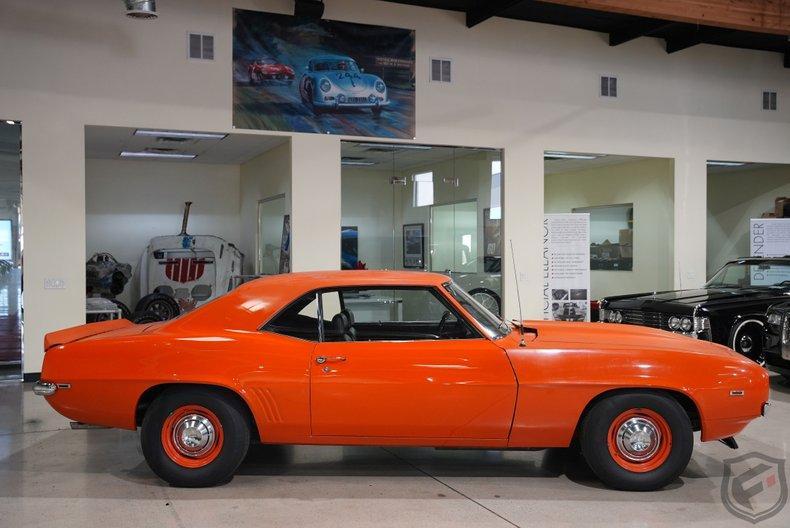 used 1969 Chevrolet Camaro car