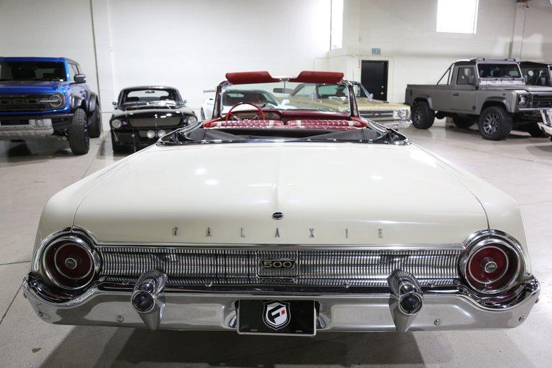 used 1962 Ford Galaxie 500 car, priced at $39,950