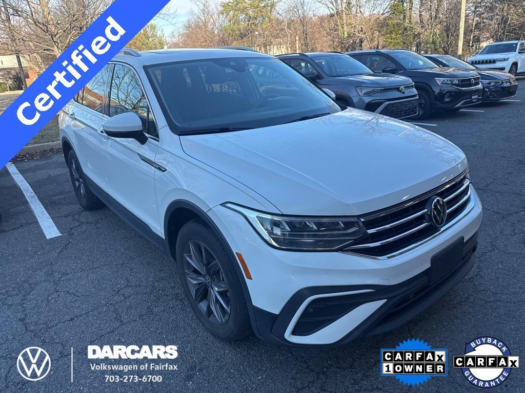 used 2022 Volkswagen Tiguan car, priced at $23,242