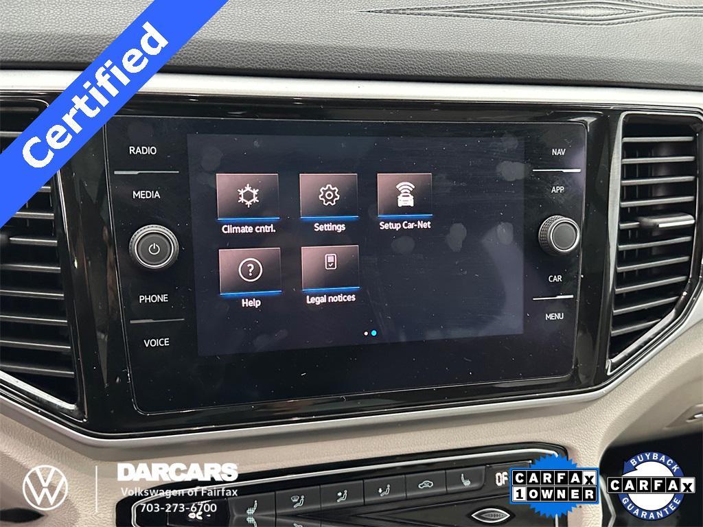 used 2021 Volkswagen Atlas car, priced at $24,914