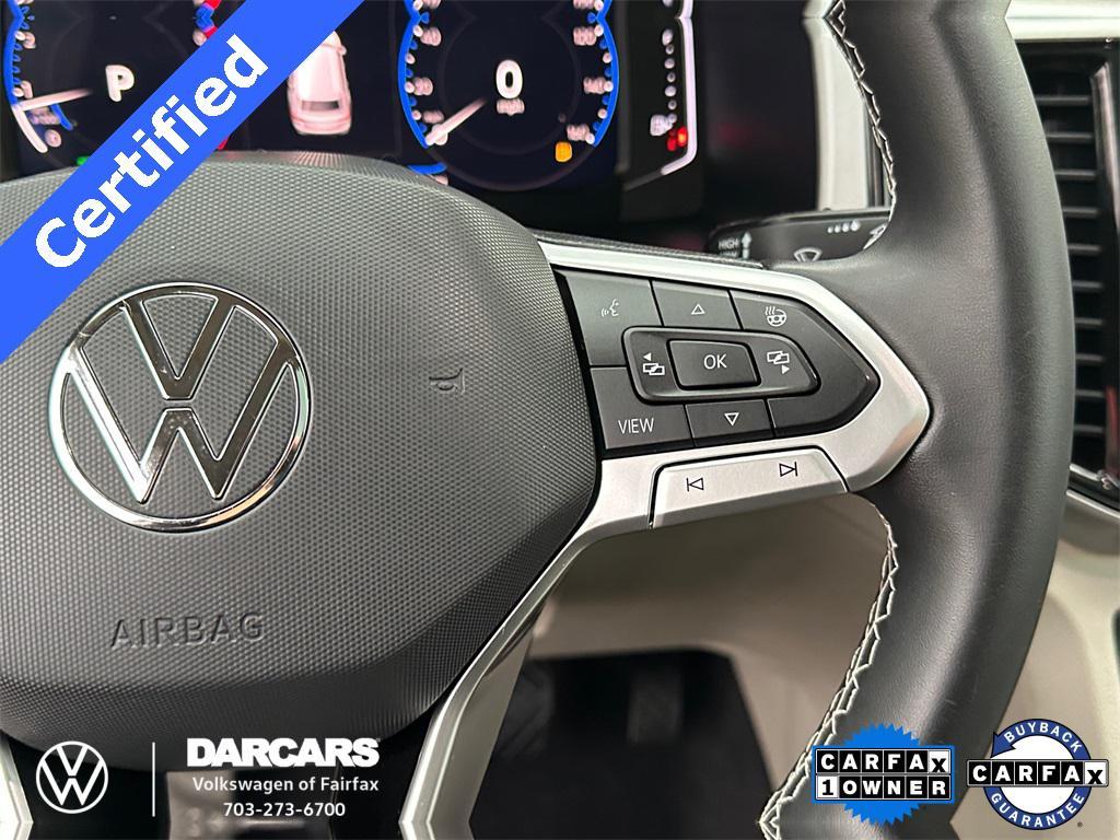 used 2021 Volkswagen Atlas car, priced at $24,914