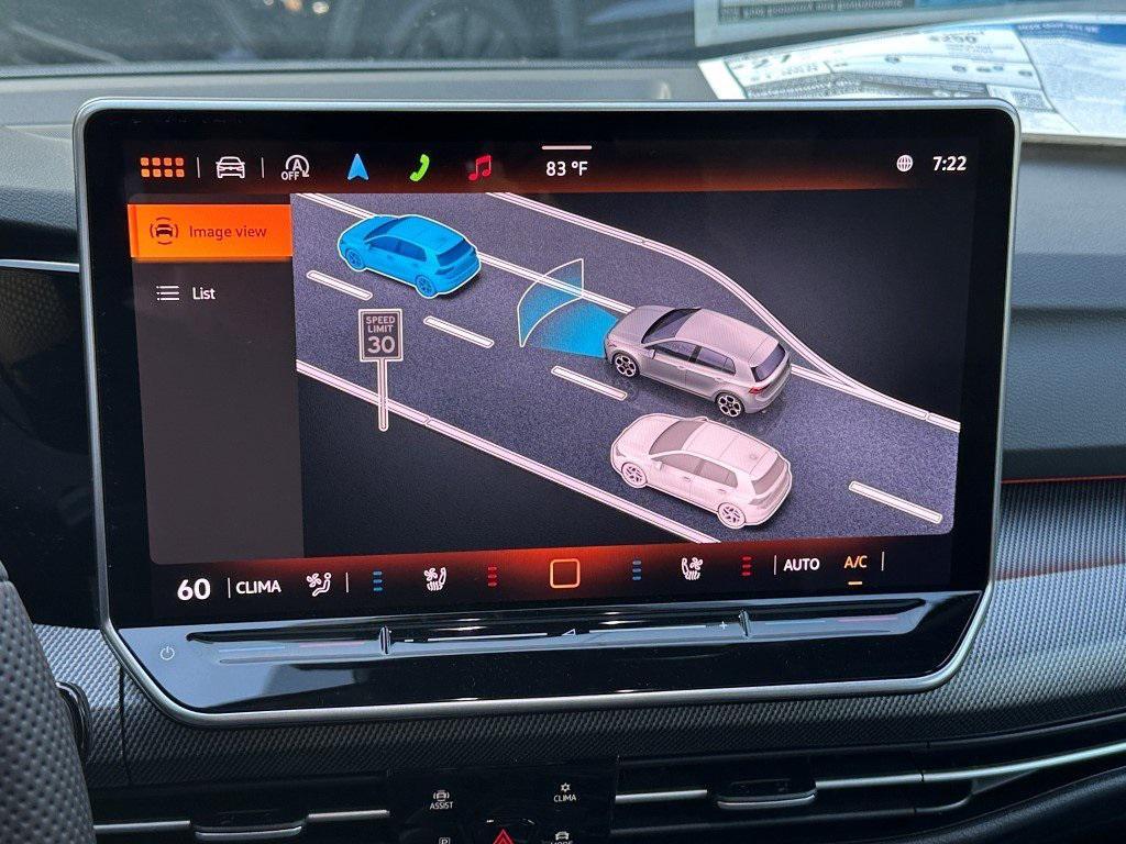 new 2025 Volkswagen Golf GTI car, priced at $40,755