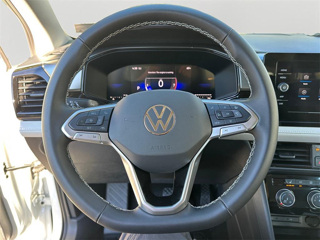 new 2025 Volkswagen Taos car, priced at $27,800