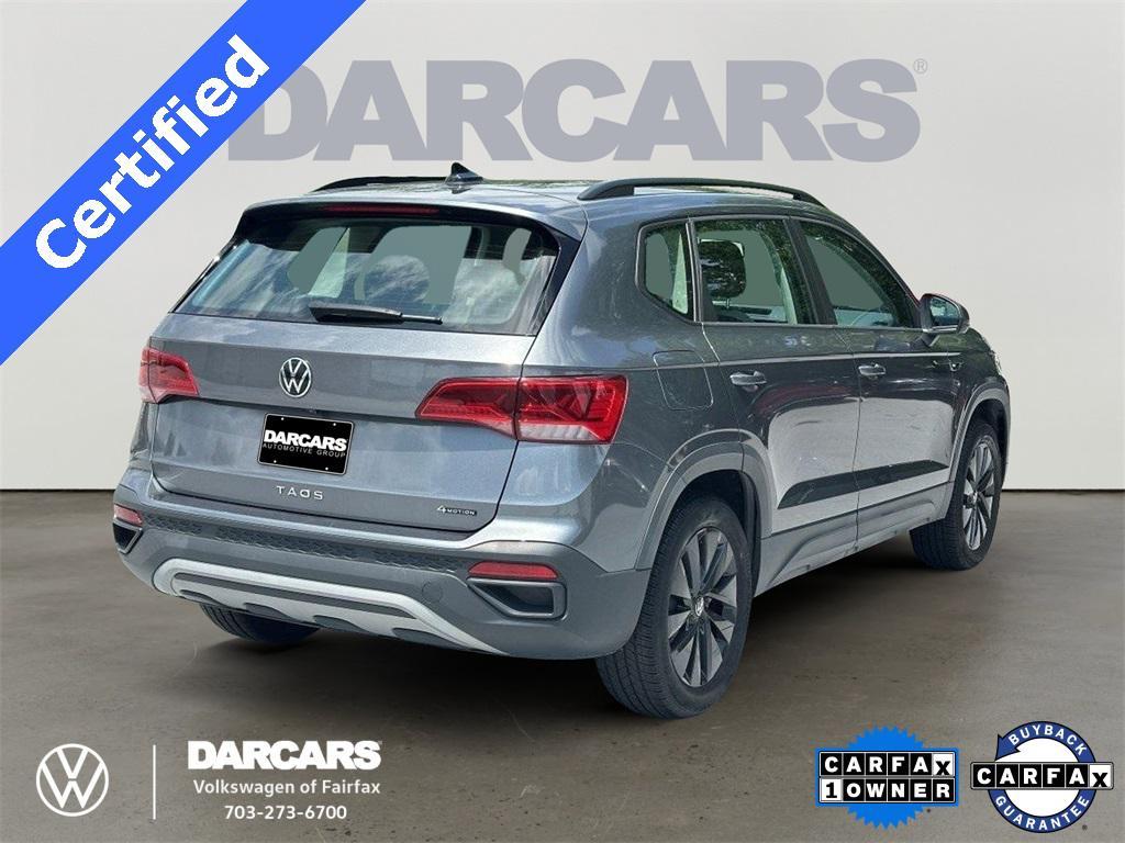 used 2022 Volkswagen Taos car, priced at $17,995