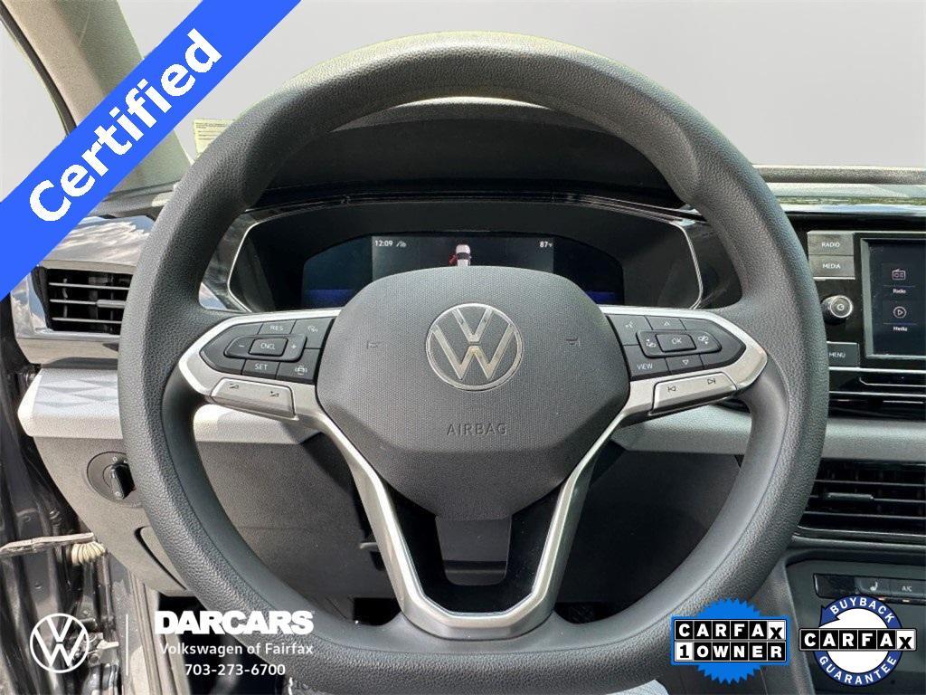 used 2022 Volkswagen Taos car, priced at $17,995