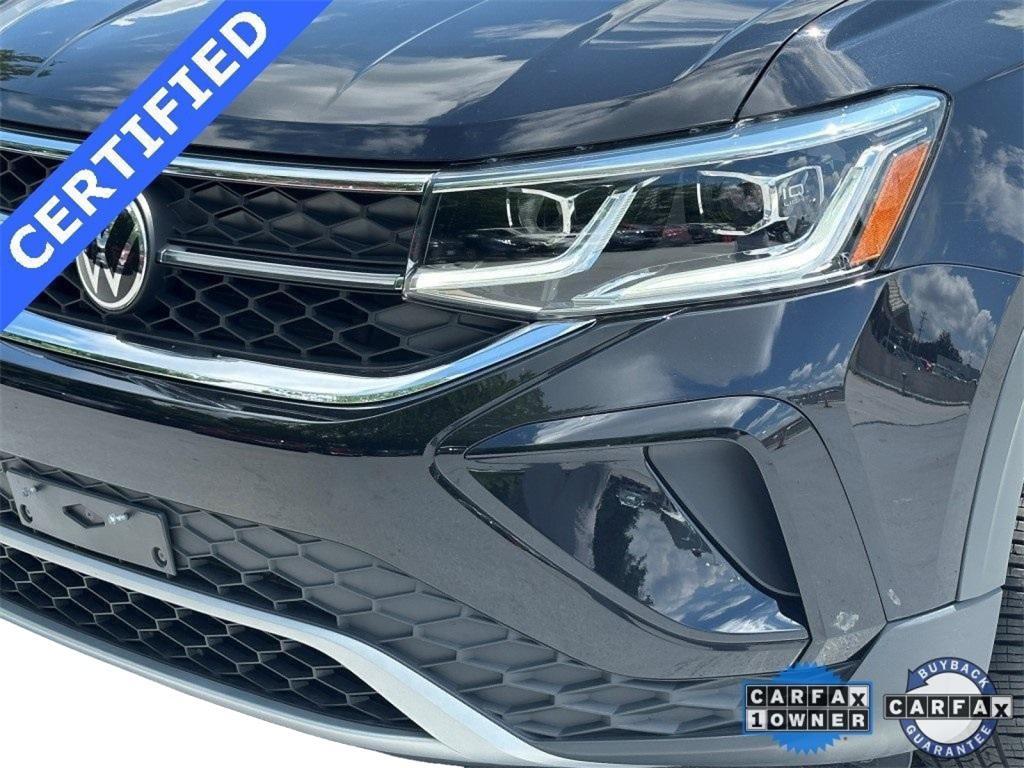 used 2022 Volkswagen Taos car, priced at $23,600