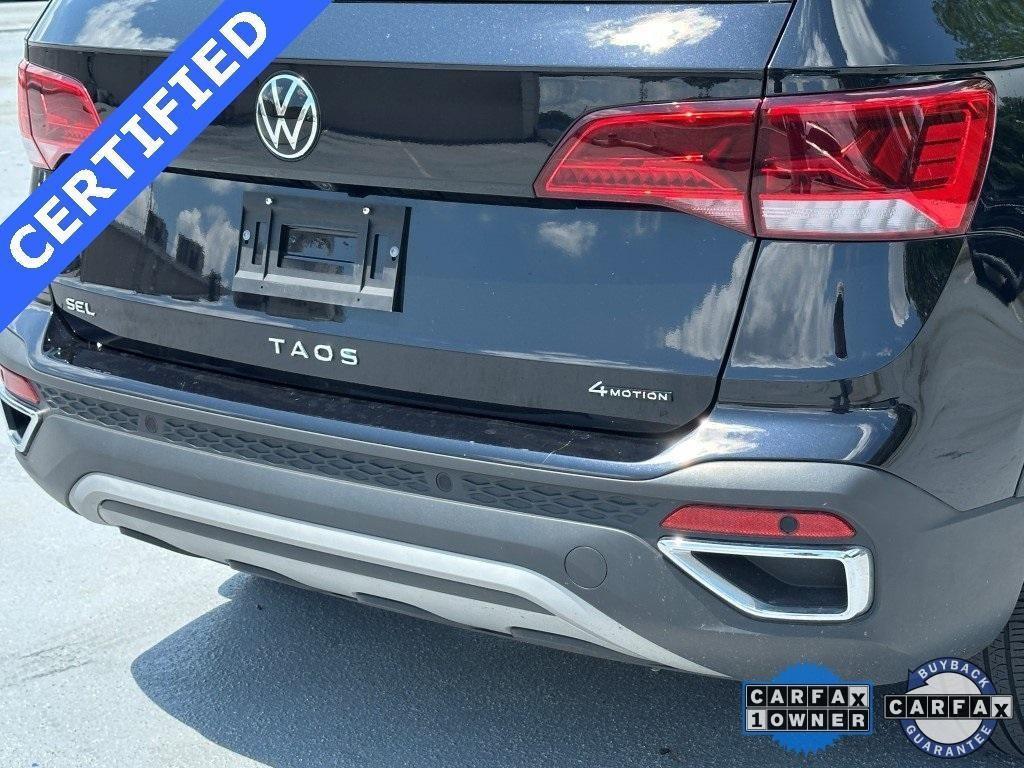 used 2022 Volkswagen Taos car, priced at $23,600
