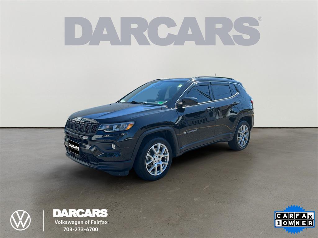 used 2023 Jeep Compass car, priced at $21,495