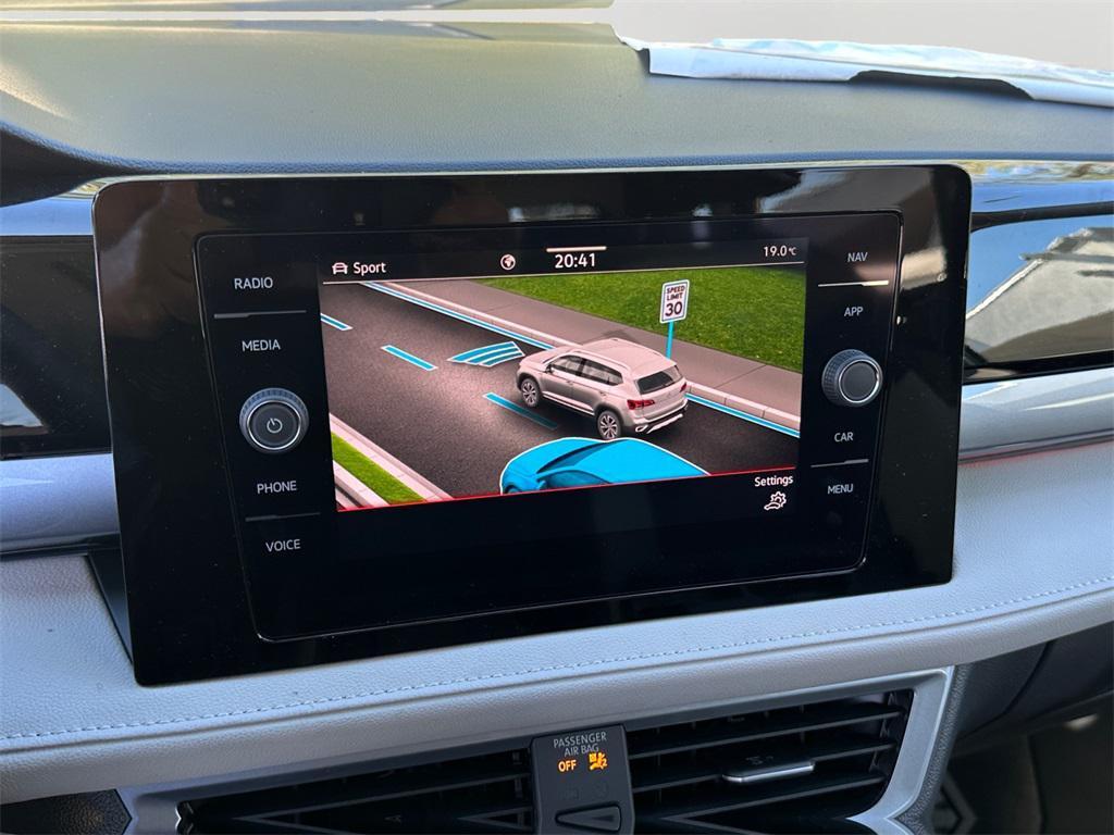 new 2025 Volkswagen Taos car, priced at $35,096