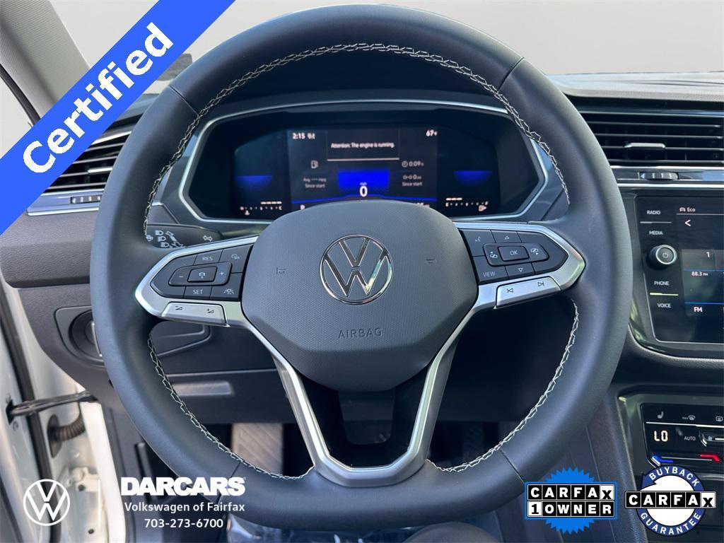 used 2022 Volkswagen Tiguan car, priced at $24,249